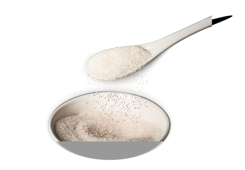 Spoon with sugar