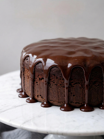 Chocolate drip cake