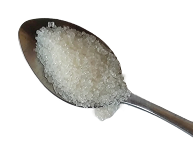 Spoon with sugar
